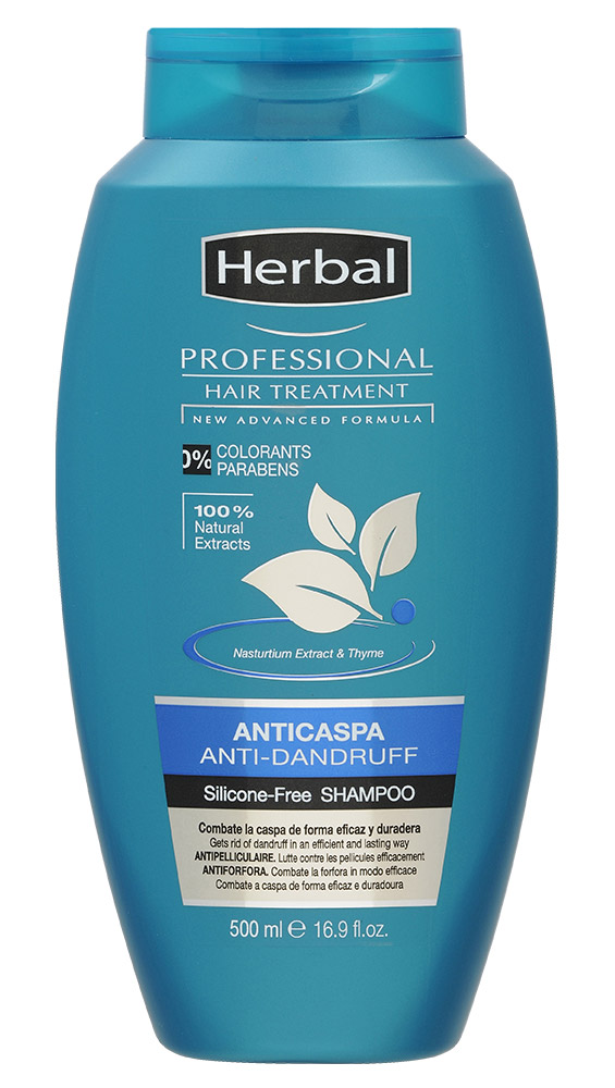 شامپو ضد شوره هربال حجم 500 میلی لیتر - Herbal ANTI-DANDRUFF shampoo 500 ml