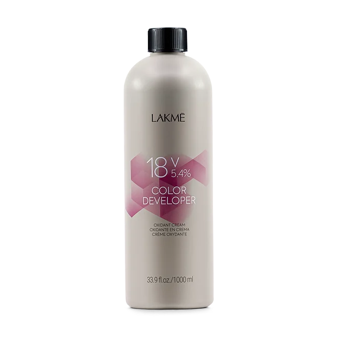 اکسیدان لاکمه ۶ درصد مدل Collage حجم ۱۰۰۰ میلی‌لیتر | Lakme Collage Oxidant 6%