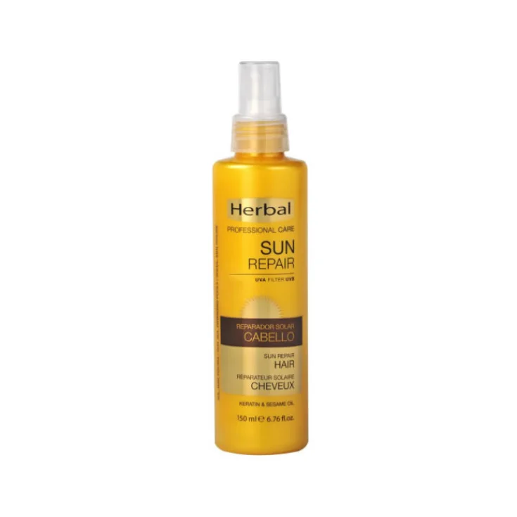 اسپری ترمیم کننده مو هربال هیسپانیا مدل Sun Repair حجم 150 میلی لیتر | Herbal Hispania Sun Repair