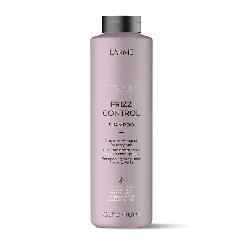 شامپو مو لاکمه مدل FRIZZ CONTROL حجم 1000 میلی لیتر