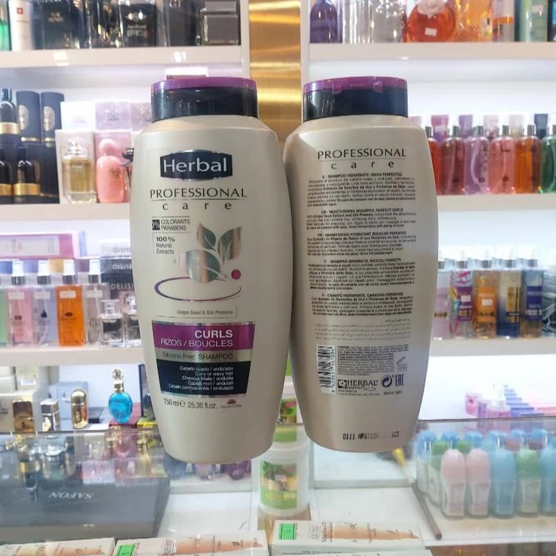 شامپو تقویت کننده و ترمیم کننده مو هربال مدل مرطوب کننده حجم 750 میلی لیتر