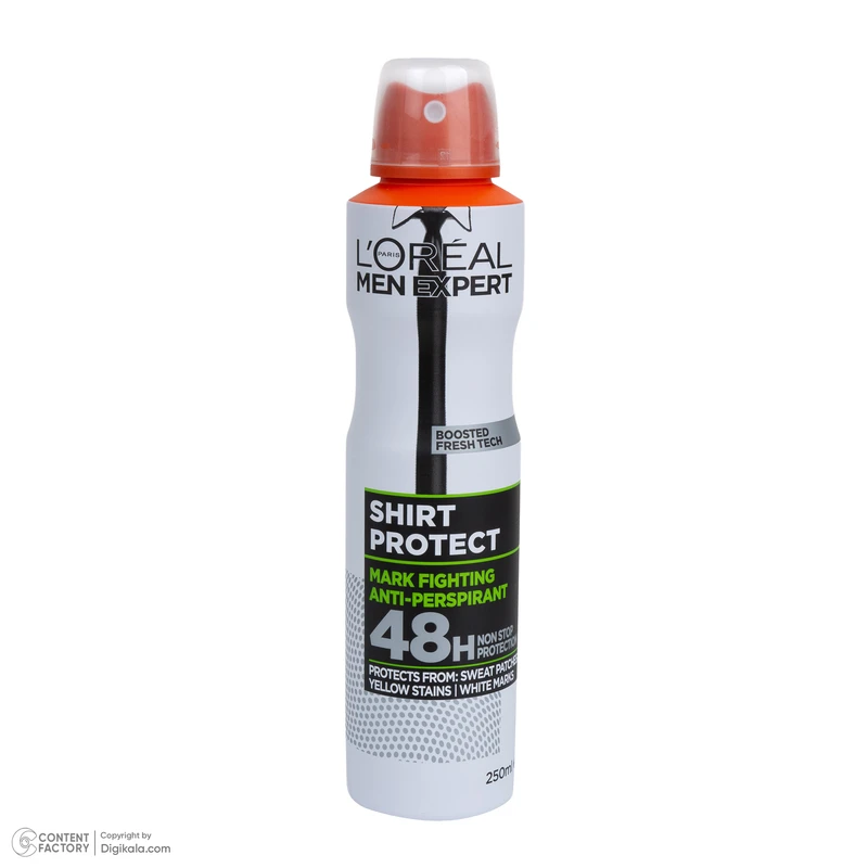 اسپری ضدتعریق مردانه لورآل مدل Protection حجم 250 میلی‌لیتر